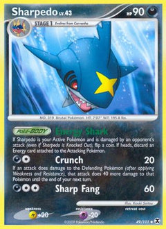 Sharpedo (49/111) [Platinum: Rising Rivals]-1
