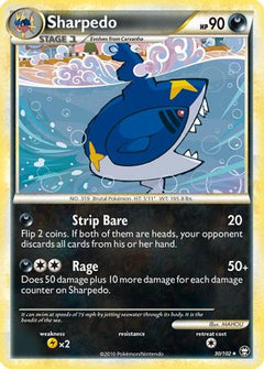 Sharpedo (30/102) [HeartGold & SoulSilver: Triumphant]-1