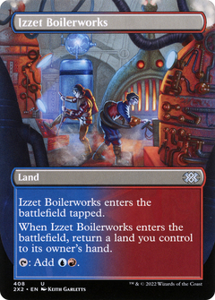 Izzet Boilerworks (Borderless Alternate Art) [Double Masters 2022]-1