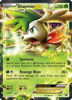 Shaymin EX (5/99) [Black & White: Next Destinies]-1