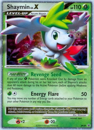 Shaymin LV.X (DP39) [Diamond & Pearl: Black Star Promos]-1