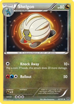 Shelgon (63/101) [Black & White: Plasma Blast]-1