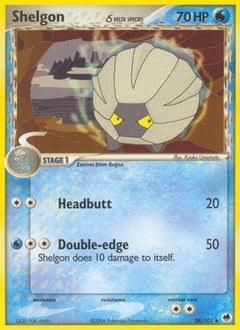 Shelgon (38/101) (Delta Species) (Stamped) [EX: Dragon Frontiers]-1