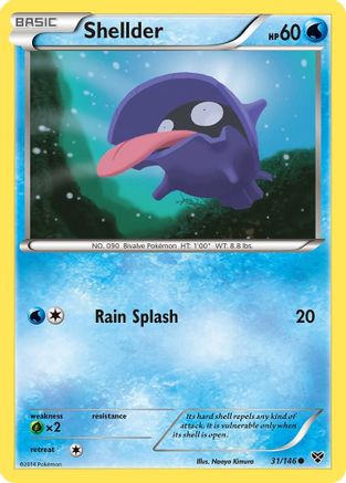 Shellder (31/146) [XY: Base Set]-1