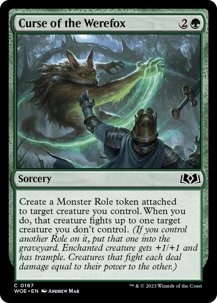 Curse of the Werefox [Wilds of Eldraine]-1