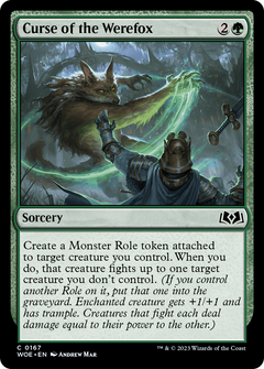 Curse of the Werefox [Wilds of Eldraine]-1