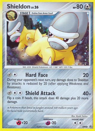 Shieldon (DP08) [Diamond & Pearl: Black Star Promos]-1