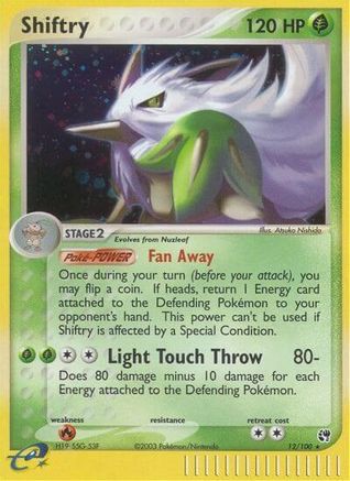 Shiftry (12/100) [EX: Sandstorm]-1