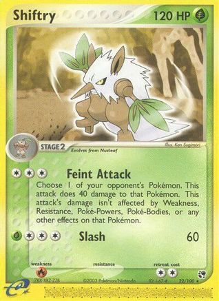 Shiftry (22/100) [EX: Sandstorm]-1