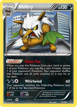 Shiftry (72/99) [Black & White: Next Destinies]-1