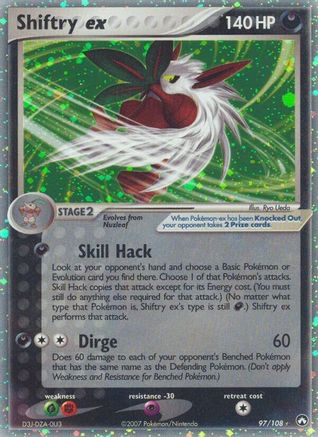 Shiftry ex (97/108) [EX: Power Keepers]-1