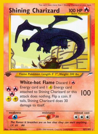 Shining Charizard (107/105) [Neo Destiny Unlimited]-1