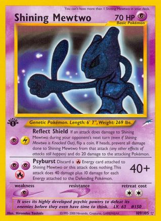 Shining Mewtwo (109/105) [Neo Destiny Unlimited]-1