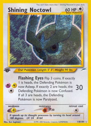 Shining Noctowl (110/105) [Neo Destiny Unlimited]-1