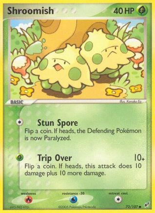 Shroomish (72/107) (Stamped) [EX: Deoxys]-1