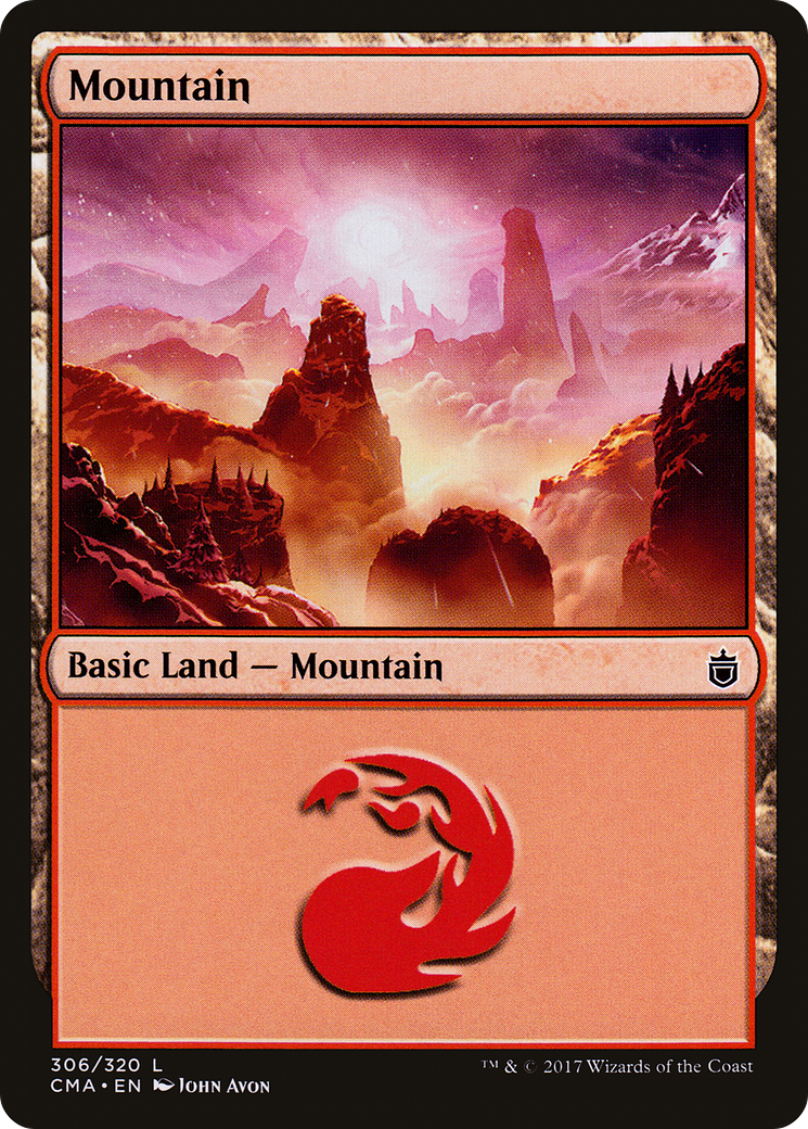 Mountain (306) [Commander Anthology]-1
