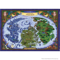 D&D Icons of the Realms The Domain of Prismeer and The Witchlight Carnival Wall Map