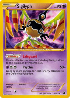 Sigilyph (118/116) [Black & White: Plasma Freeze]-1