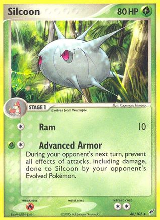 Silcoon (46/107) [EX: Deoxys]-1