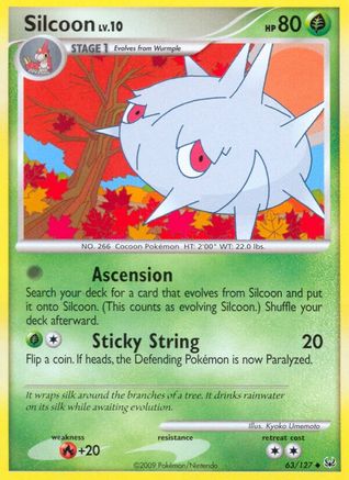 Silcoon (63/127) [Platinum: Base Set]-1
