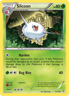 Silcoon (7/124) [Black & White: Dragons Exalted]-1