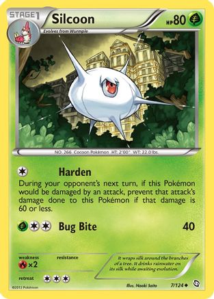 Silcoon (7/124) [Black & White: Dragons Exalted]-1