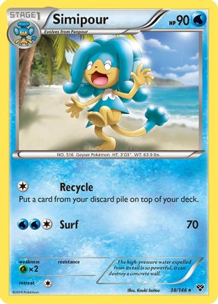 Simipour (38/146) [XY: Base Set]-1