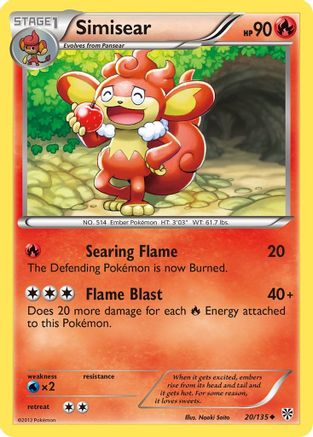 Simisear (20/135) [Black & White: Plasma Storm]-1