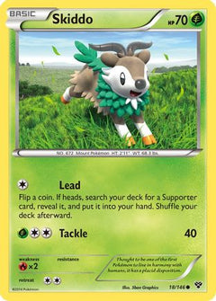 Skiddo (18/146) [XY: Base Set]-1