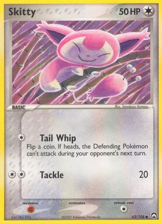 Skitty (62/108) (Stamped) [EX: Power Keepers]-1