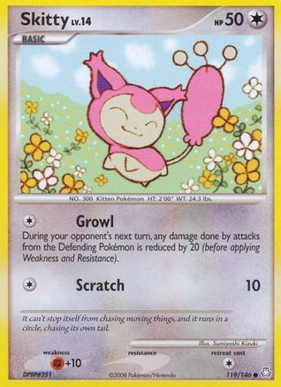 Skitty (119/146) [Diamond & Pearl: Legends Awakened]-1