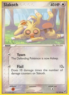 Slakoth (73/107) (Stamped) [EX: Deoxys]-1