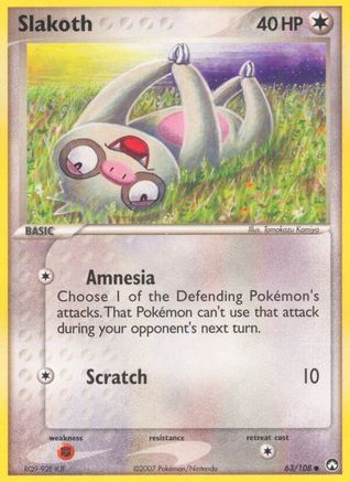 Slakoth (63/108) (Stamped) [EX: Power Keepers]-1