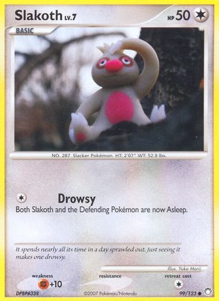 Slakoth (99/123) [Diamond & Pearl: Mysterious Treasures]-1