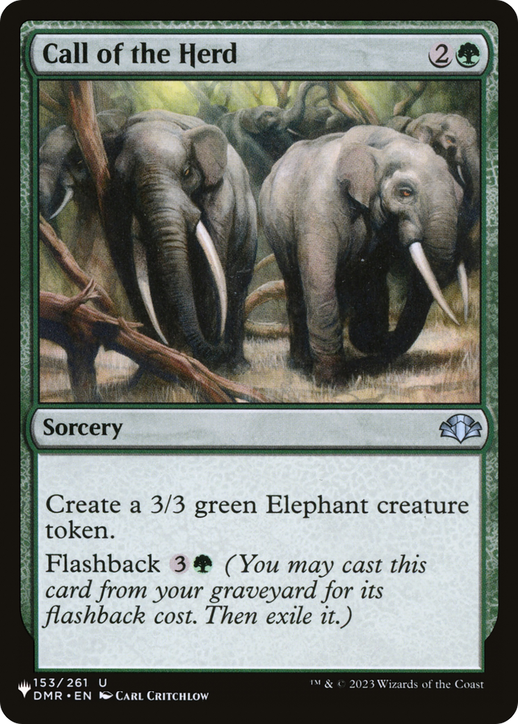 Call of the Herd [The List]-1