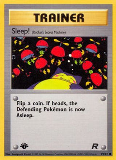 Sleep! (79/82) [Team Rocket 1st Edition]-1