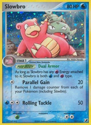 Slowbro (13/115) (Stamped) [EX: Unseen Forces]-1