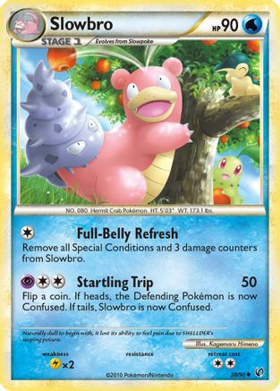 Slowbro (38/90) [HeartGold & SoulSilver: Undaunted]-1
