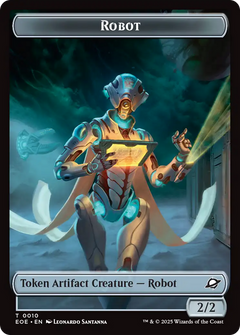 Robot // Drone Double-Sided Token [Edge of Eternities Tokens]-1