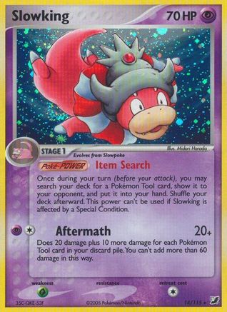 Slowking (14/115) (Stamped) [EX: Unseen Forces]-1