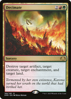 Decimate [Dominaria Remastered]-1