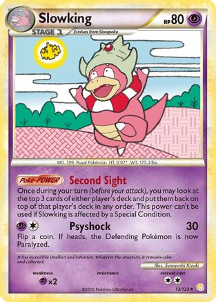Slowking (12/123) [HeartGold & SoulSilver: Base Set]-1