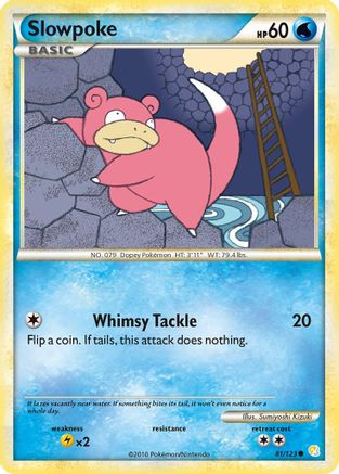 Slowpoke (81/123) [HeartGold & SoulSilver: Base Set]-1