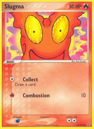 Slugma (74/107) (Stamped) [EX: Deoxys]-1