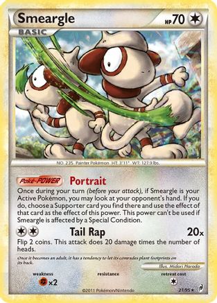 Smeargle (21/95) [HeartGold & SoulSilver: Call of Legends]-1