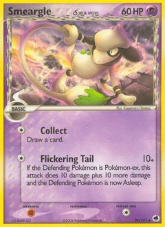 Smeargle (39/101) (Delta Species) (Stamped) [EX: Dragon Frontiers]-1