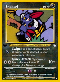 Sneasel (24/64) [Neo Revelation Unlimited]-1
