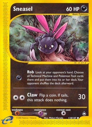 Sneasel (110/147) [Aquapolis]-1
