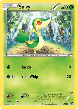 Snivy (1/114) [Black & White: Base Set]-1