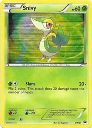 Snivy (BW01) [Black & White: Black Star Promos]-1